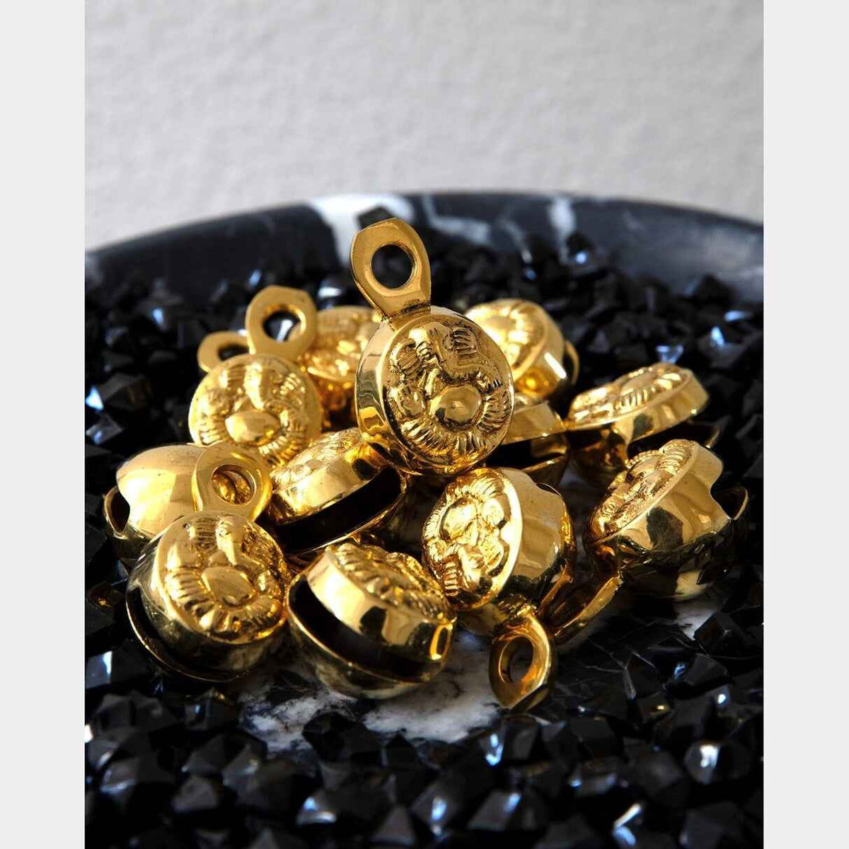 Golden Ganesha Ornament Bell