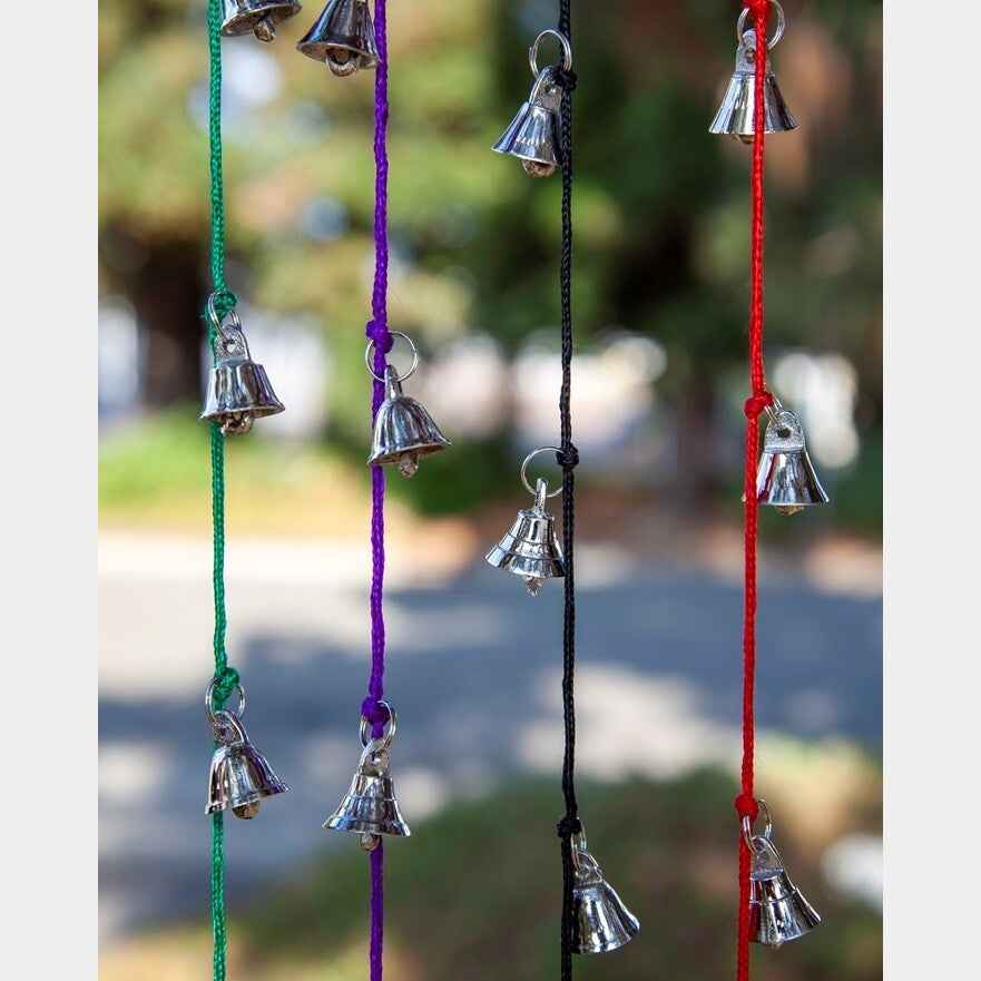 Mini Brass Bell Strand on 30 inch Cord