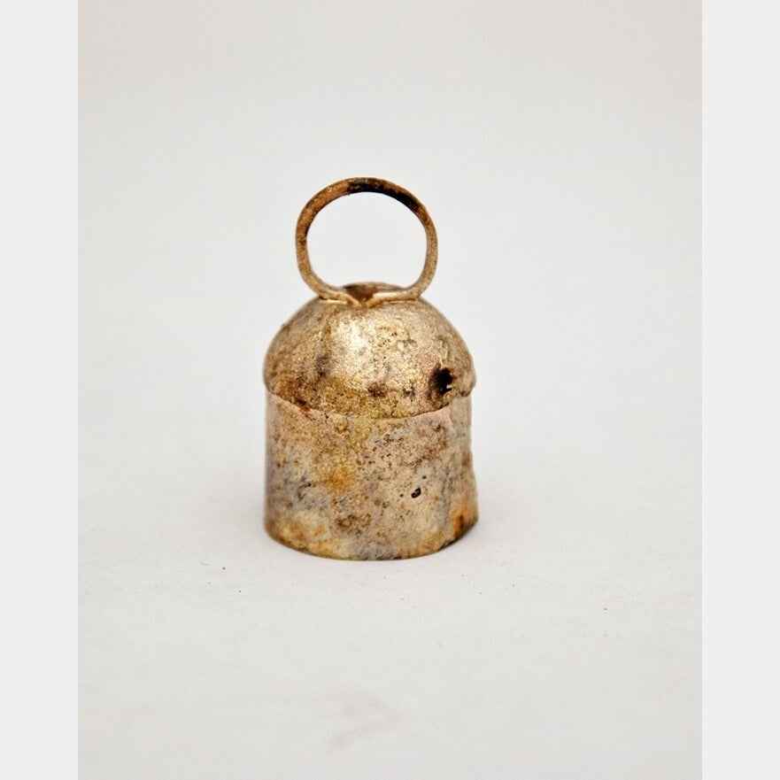 Dozen Rustic Tin Bells with Rounded Top