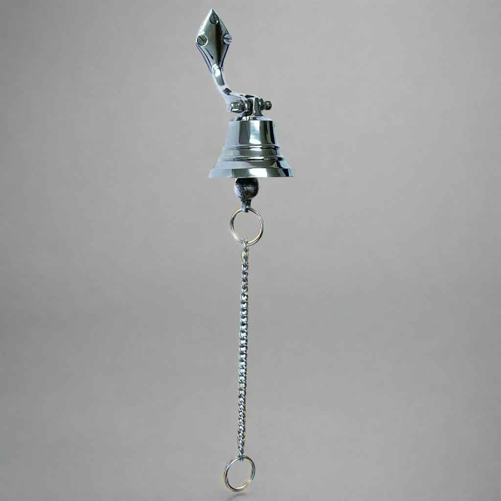 2" Nickel-Plated Brass Ship's Bell