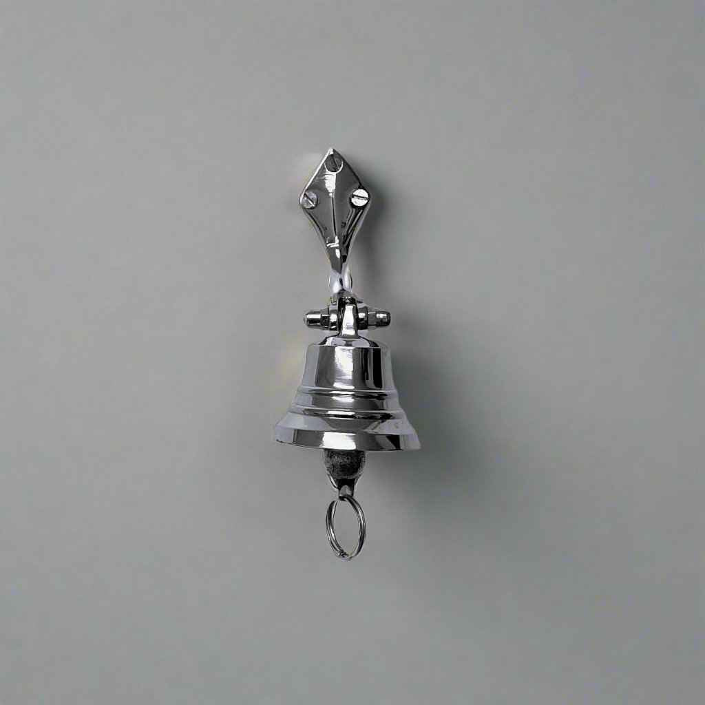 2" Nickel-Plated Brass Ship's Bell