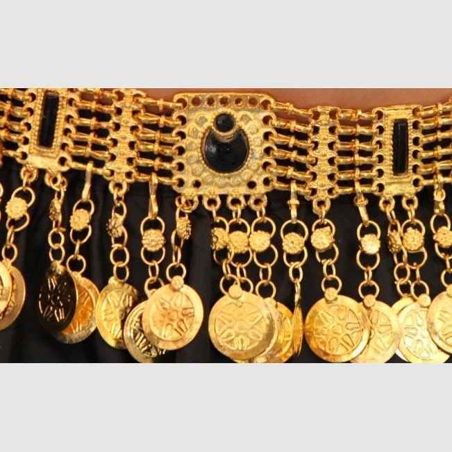 20" Afghan Necklace with Beads - Traditional & Colorful Statement Piece