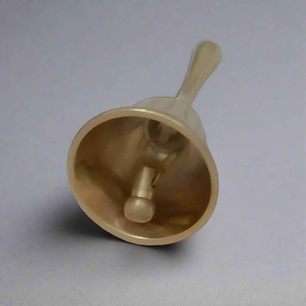 3.5-Inch Tall Brass Handbell