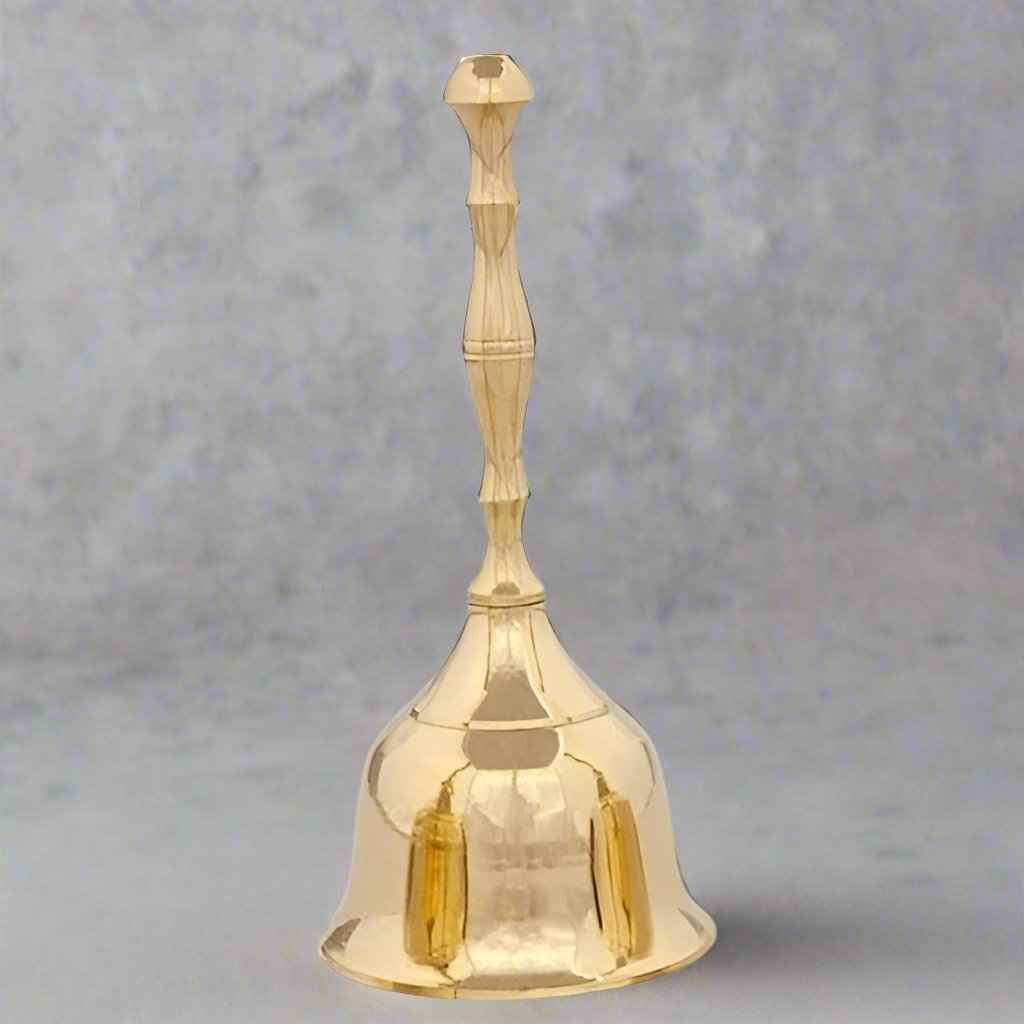 5-Inch Polished Brass Handbells