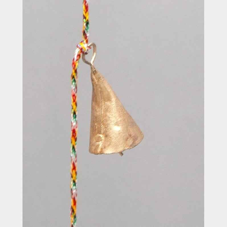 Eight Cone Shape Tin Bell Cord Chime