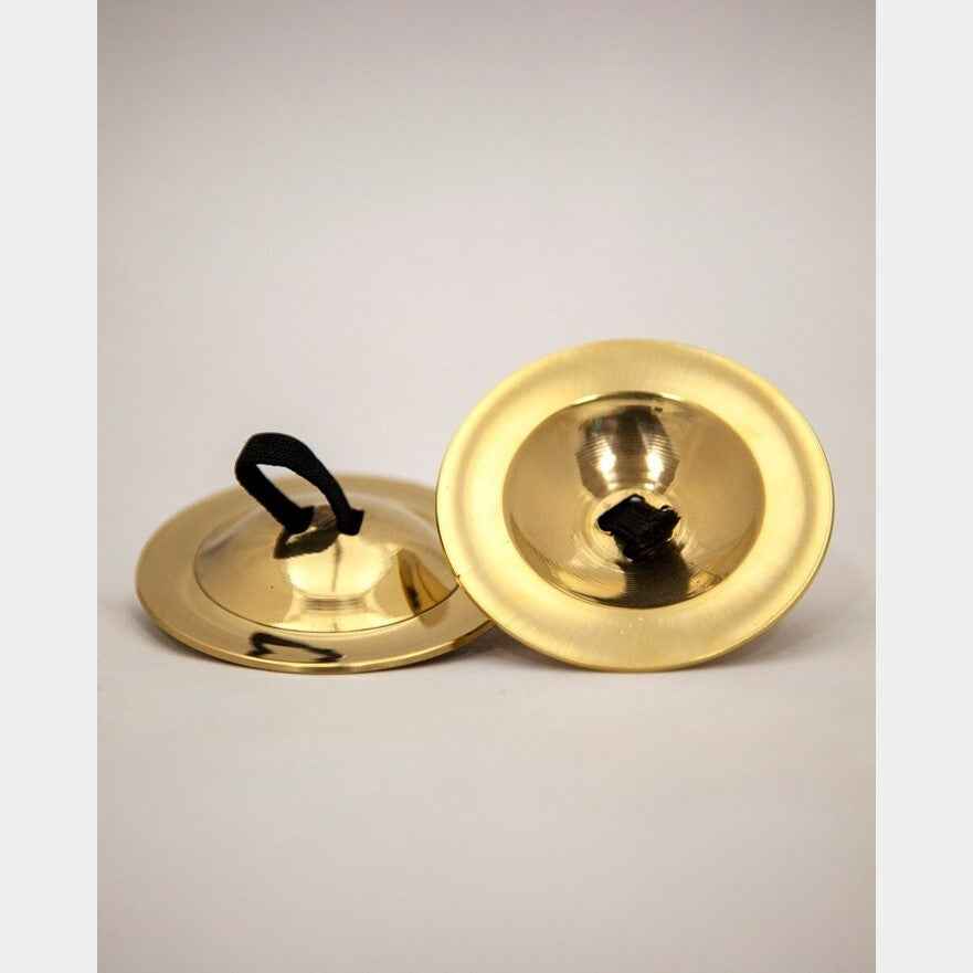 Two-Slots Brass Finger Cymbals