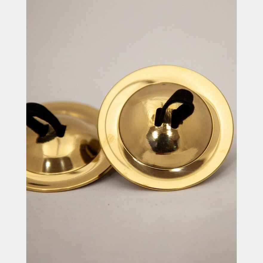 Two-Slots Brass Finger Cymbals