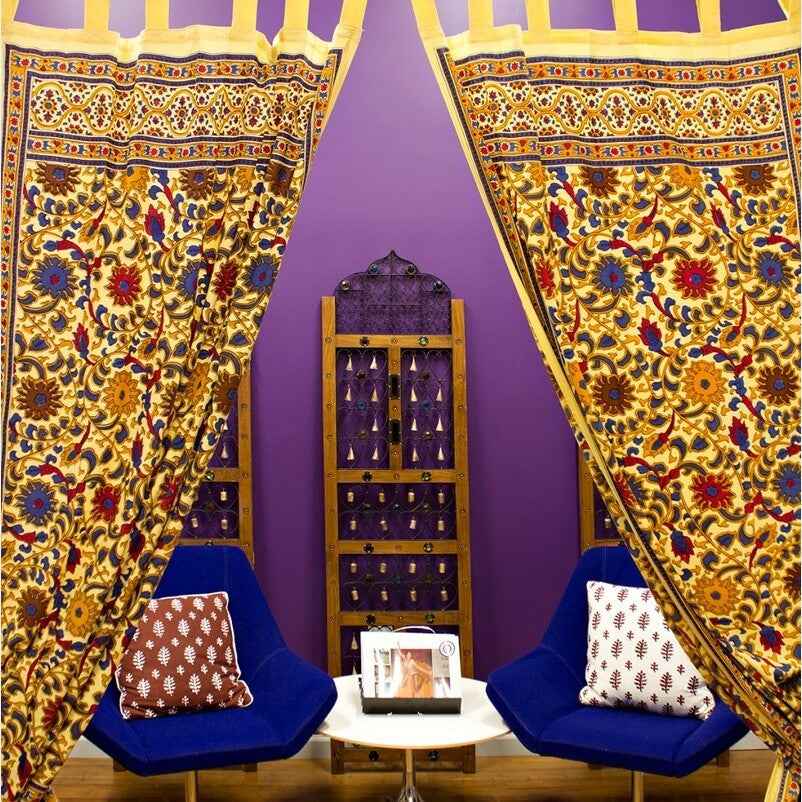 Sunflower Print Tapestry