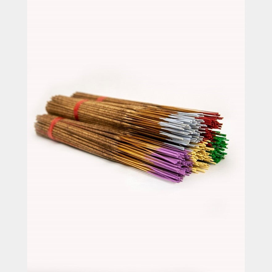 Yoga Rainbow bulk incense sticks in 100-stick fragrance assortment