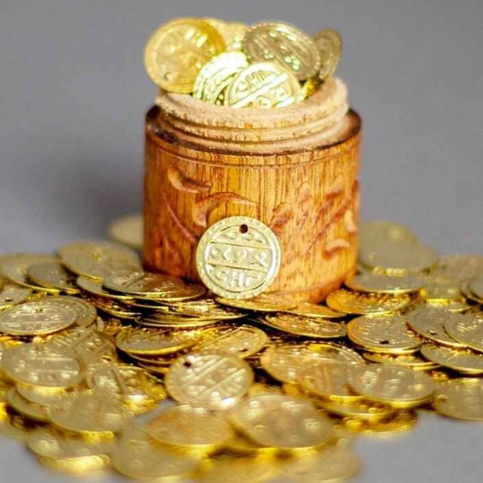 Antique Style Large White Metal Coins (100 pcs) - Perfect for Collectors & Crafters