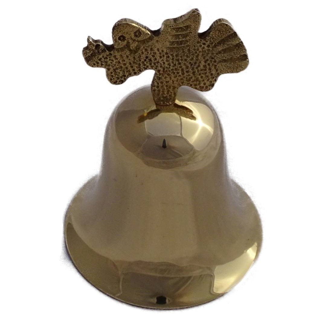 Brass Angel Handle Bell - Hand Bells & Chimes - Bellbazaar.com - 11423A