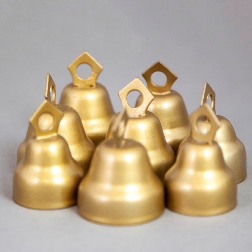 Brass Finish Bell Favors - Decorative Bells - Bellbazaar.com - BL051