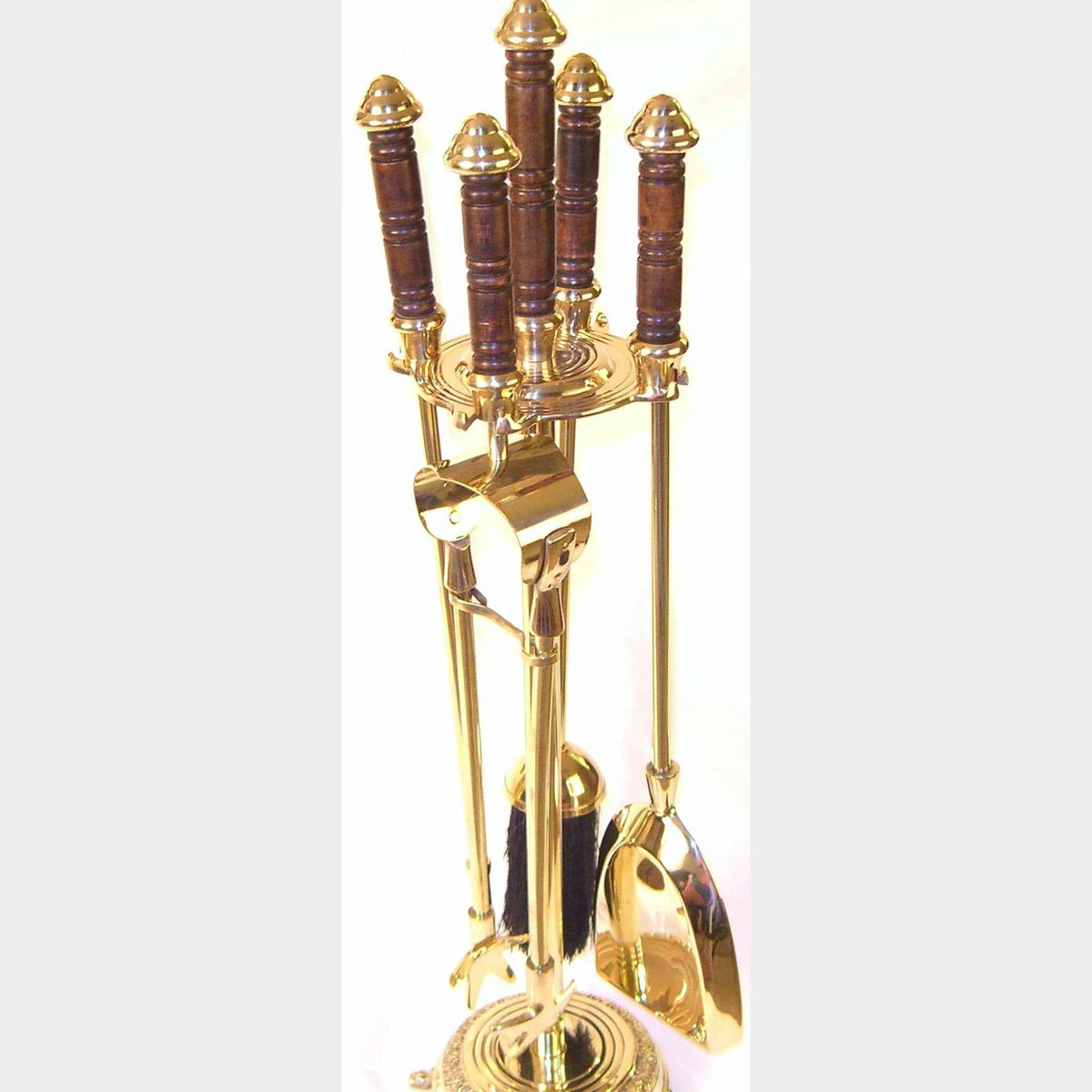 Brass Fire Place Tool Set
