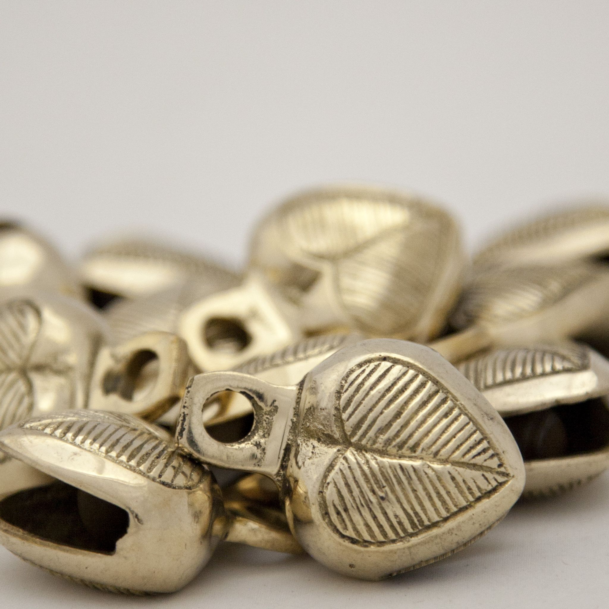 Brass Heart - Shaped Bell - Decorative Bells - Bellbazaar.com - BL044