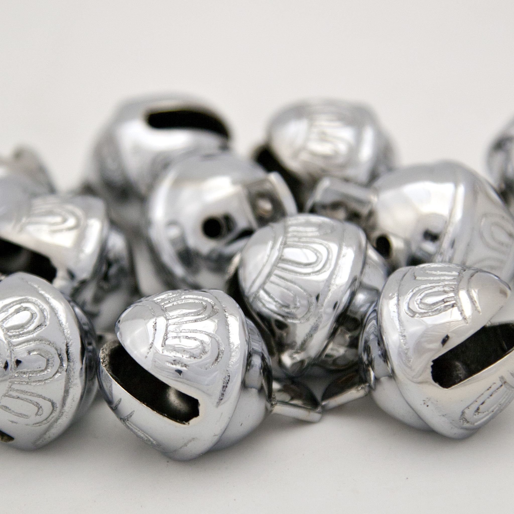 Silver Polished Brass Polar Bells - Decorative Bells - Bellbazaar.com - BL041