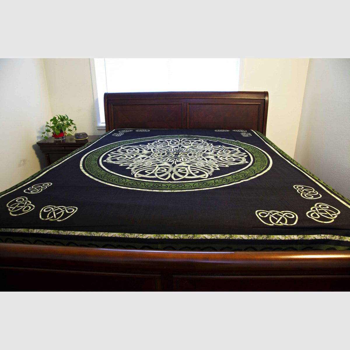 eltic Print Tapestry – Handcrafted Cotton Wall Art