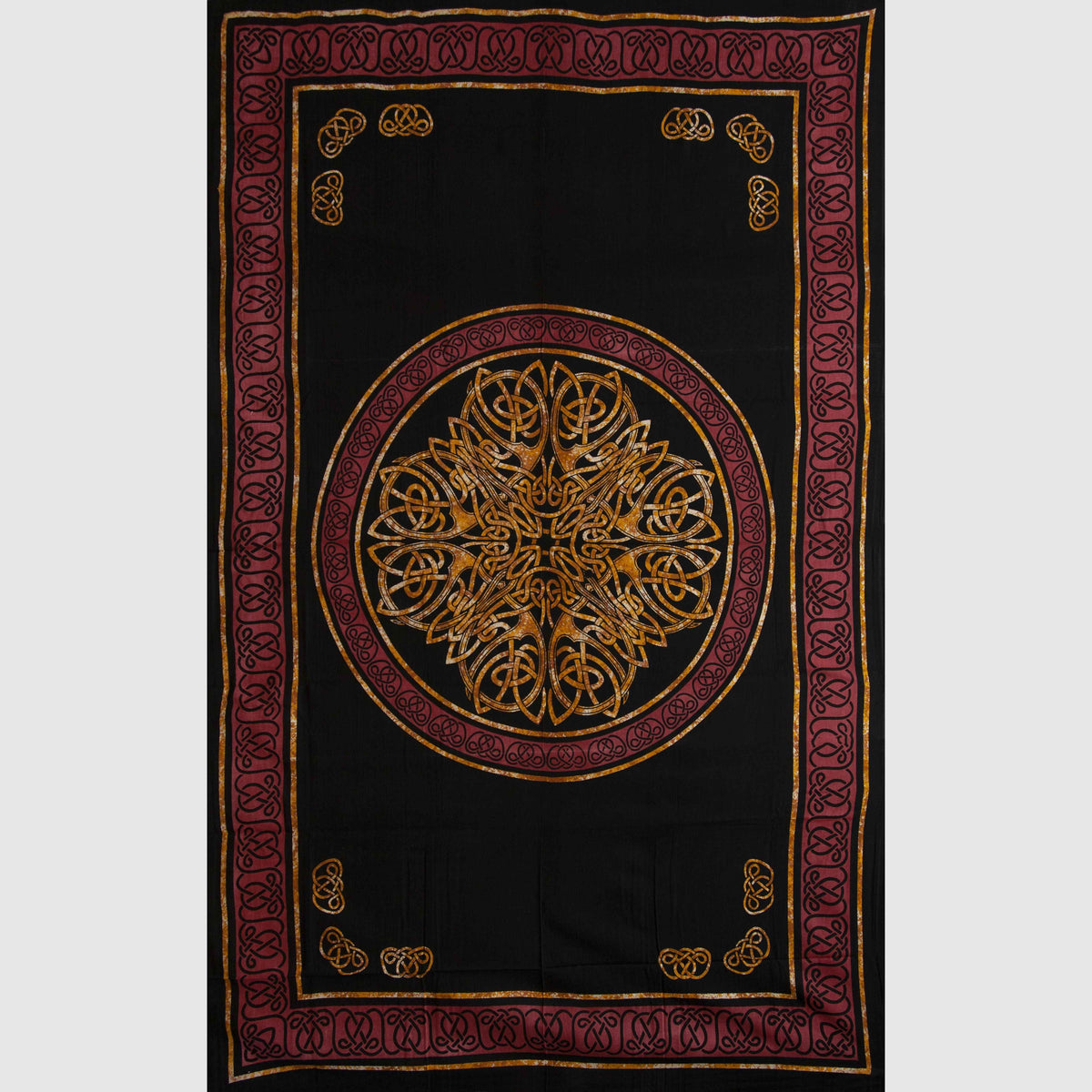 eltic Print Tapestry – Handcrafted Cotton Wall Art