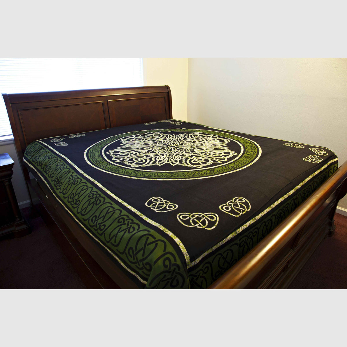 eltic Print Tapestry – Handcrafted Cotton Wall Art