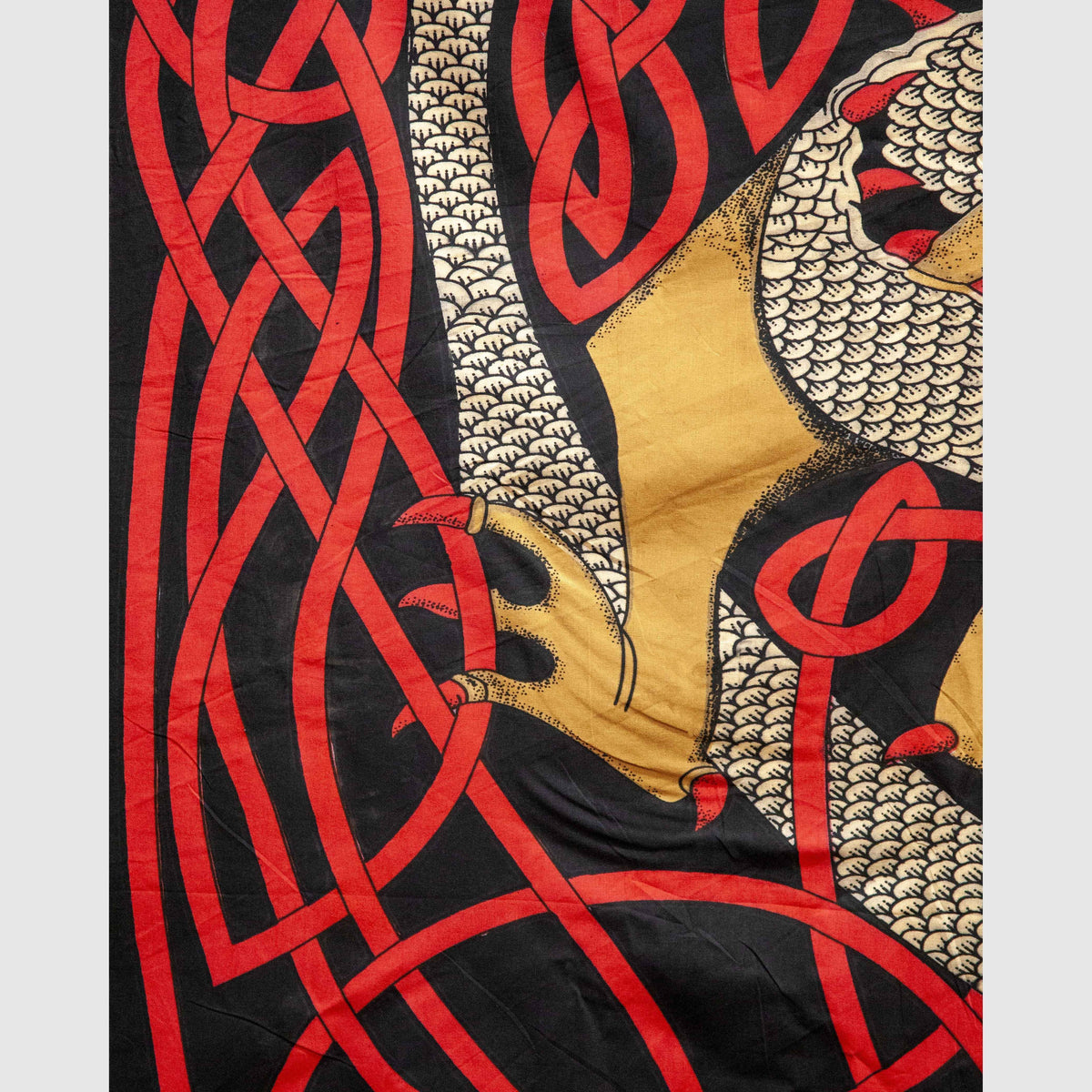 eltic Print Tapestry – Handcrafted Cotton Wall Art