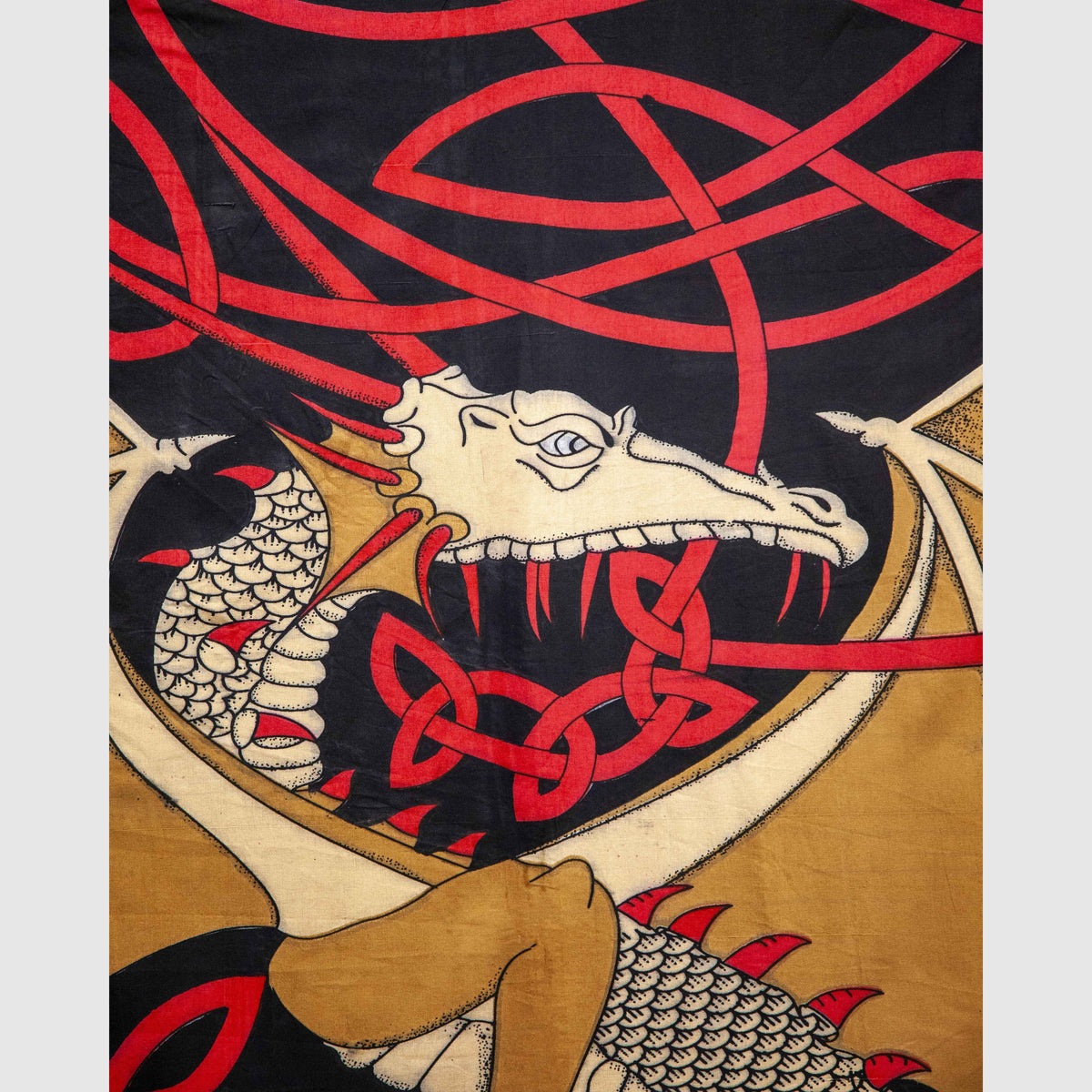 eltic Print Tapestry – Handcrafted Cotton Wall Art