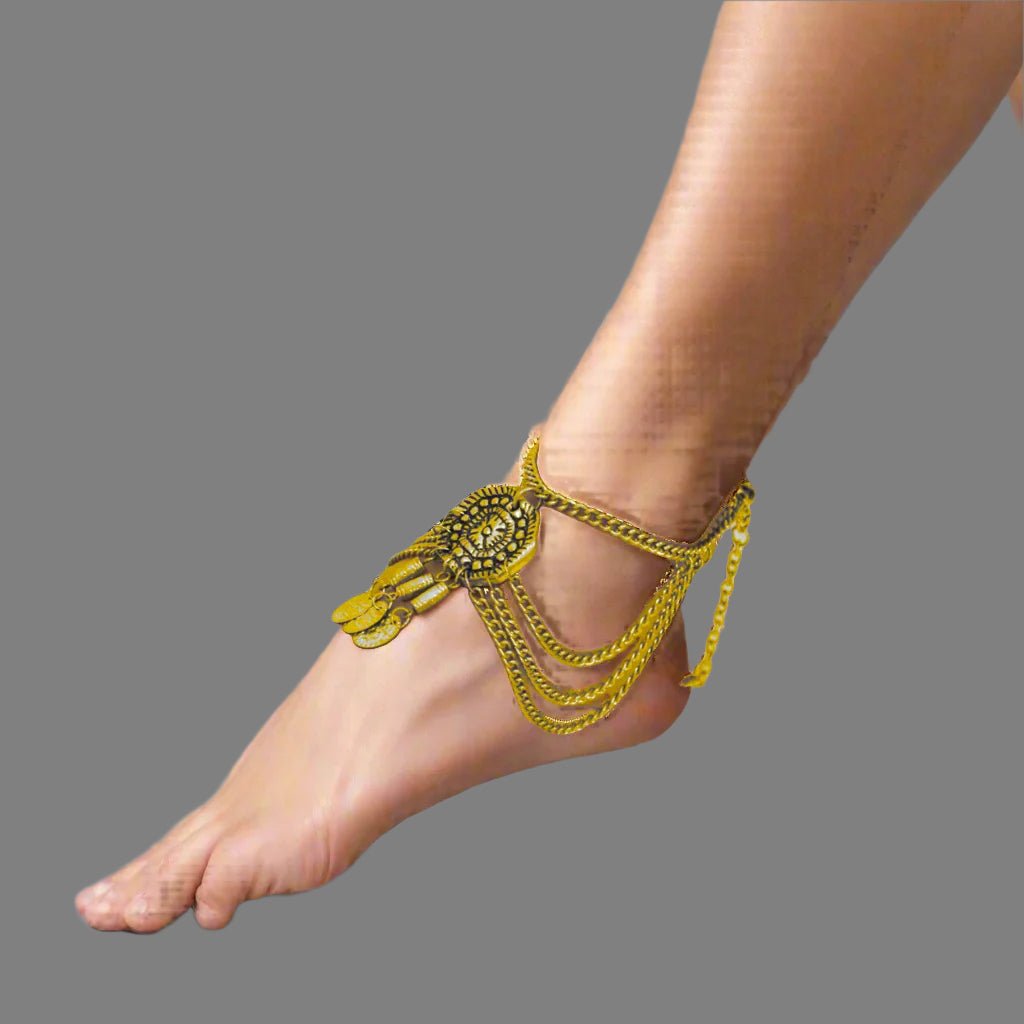 Charm Coin Anklet - Apparel & Accessories > Jewelry > Bracelets - Bellbazaar.com -