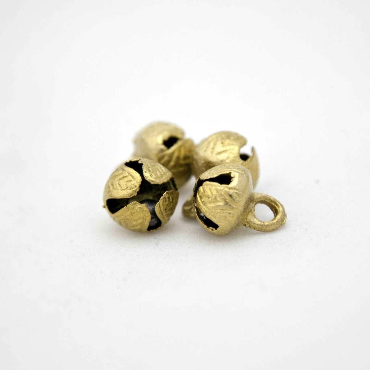 Cross-Cut Brass Bells (Ghungroos)