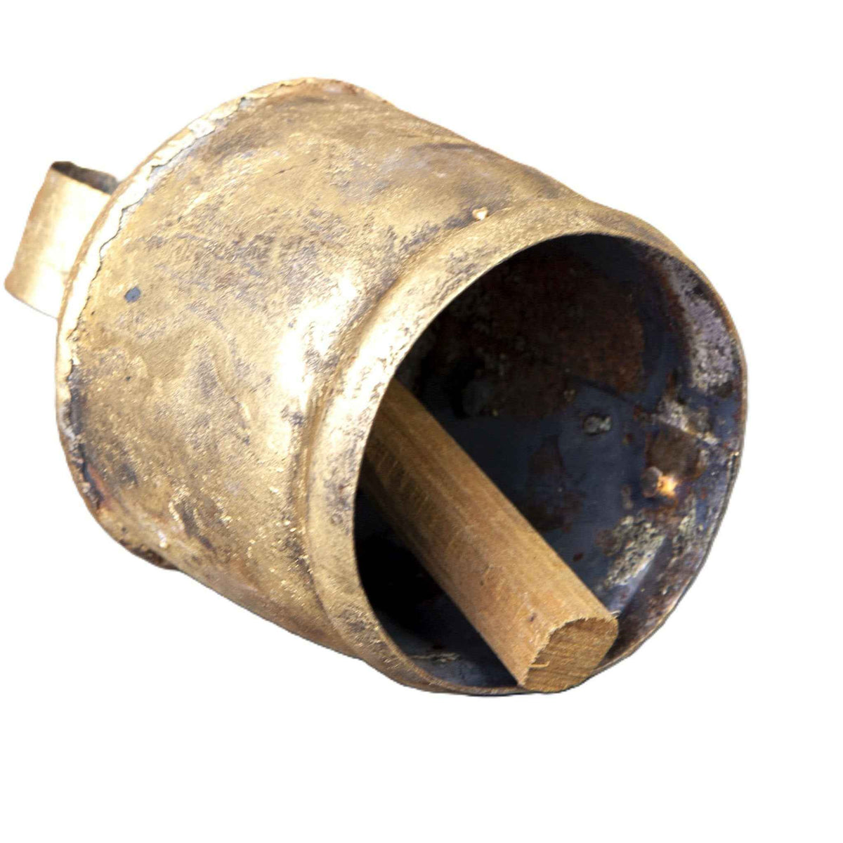 Dome Tin Bell with Wooden Striker, 4" x 3"