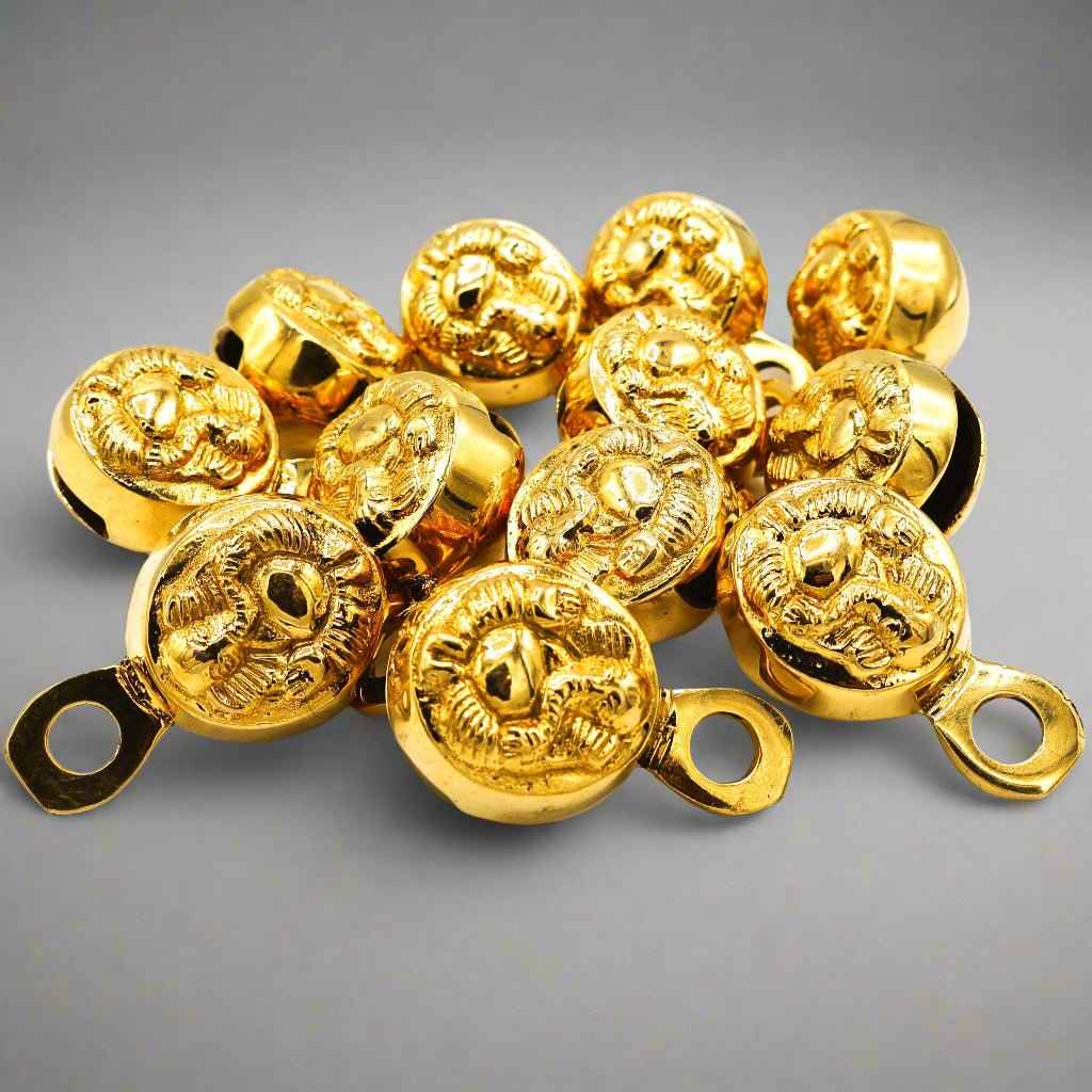 Golden Ganesha Ornament Bell