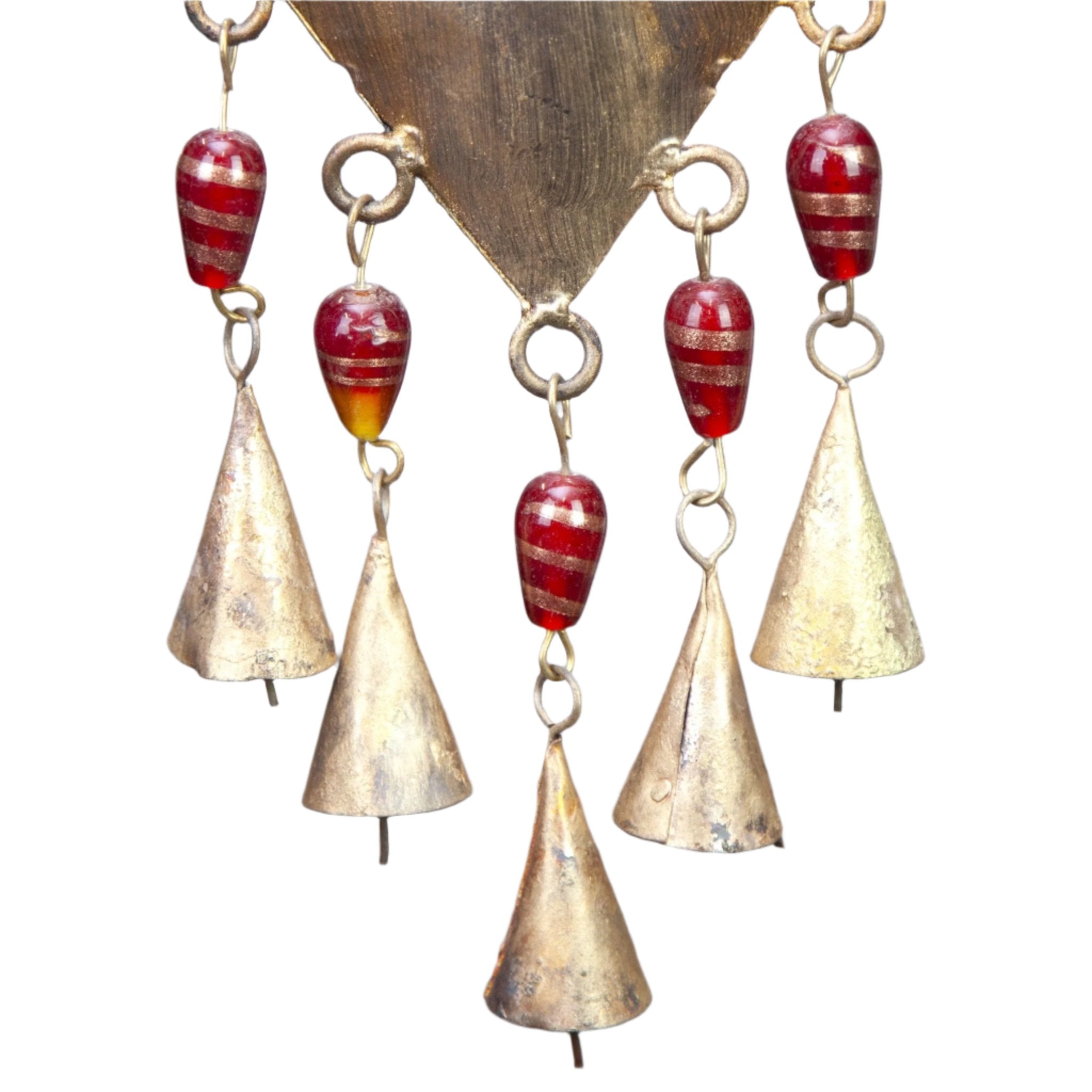 Heart Chime With Beads - Decorative Bells - Bellbazaar.com - TS101