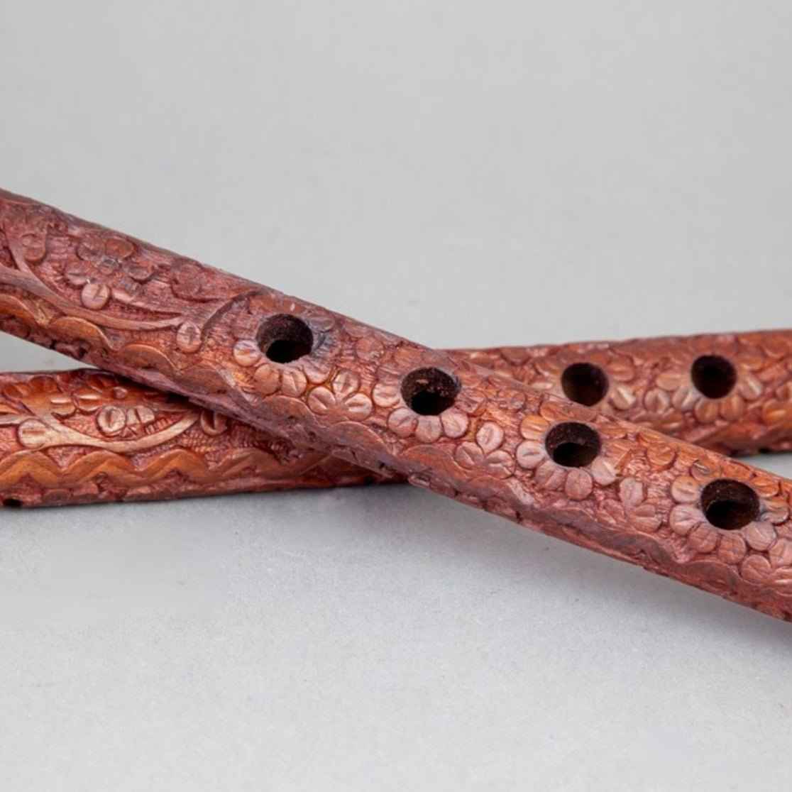 Indian Wooden Recorder Flutes
