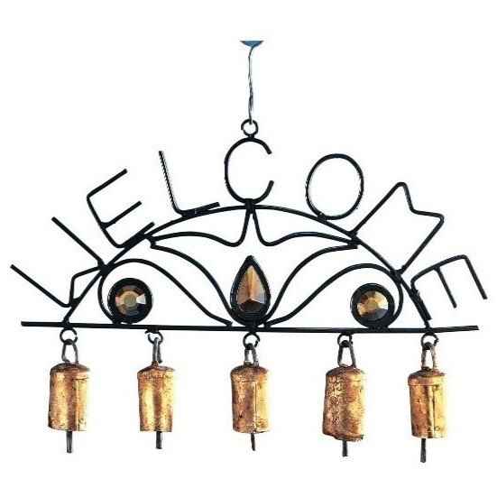 Iron Welcome Bell Wind Chime
