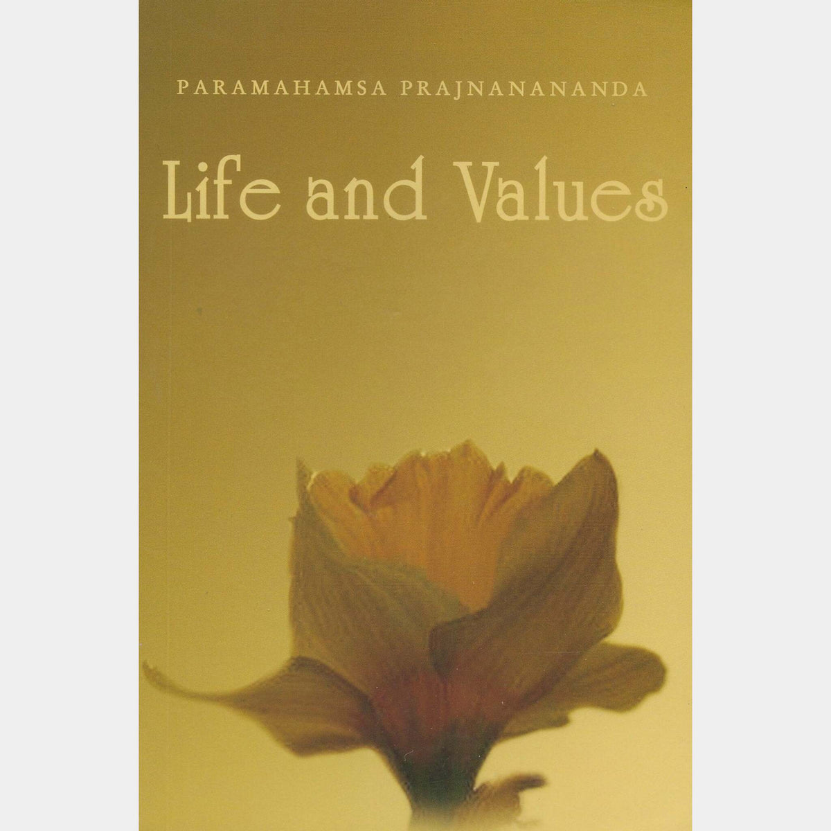 Life and Values book cover