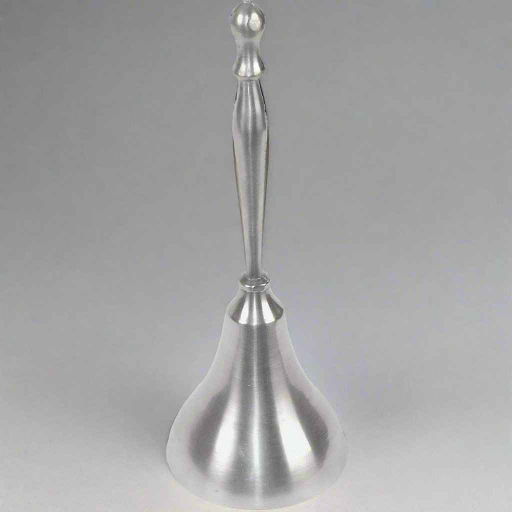 Pewter Polished Brass Handbell