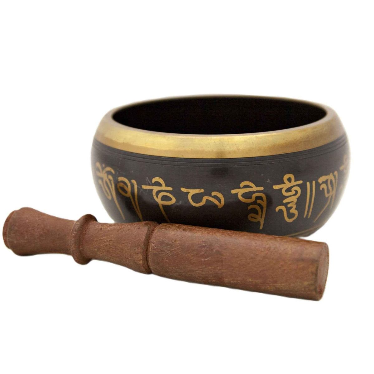 Seven-Metal OM Singing Bowl with Mallet