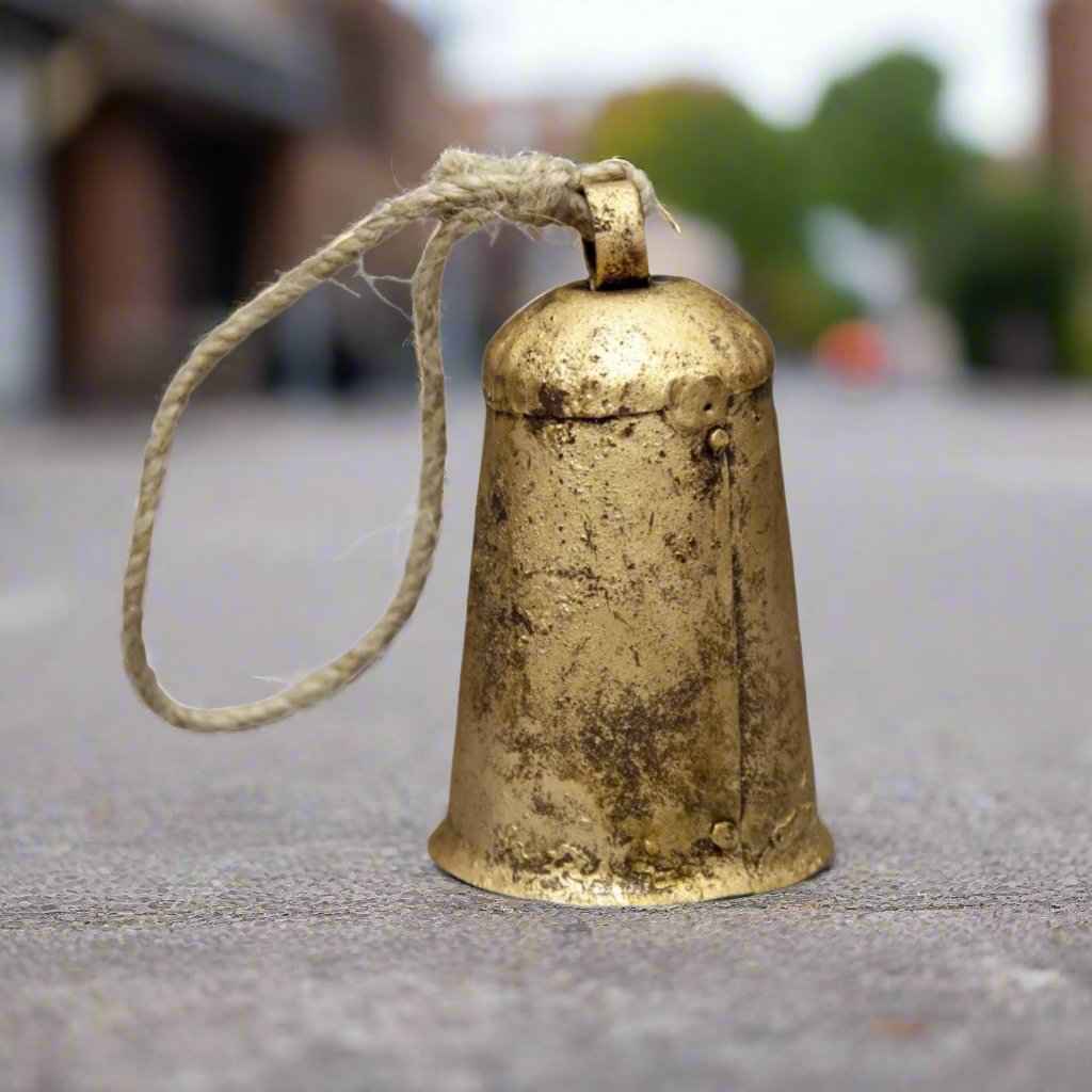 Tin Mermaid Bell with Wood Striker