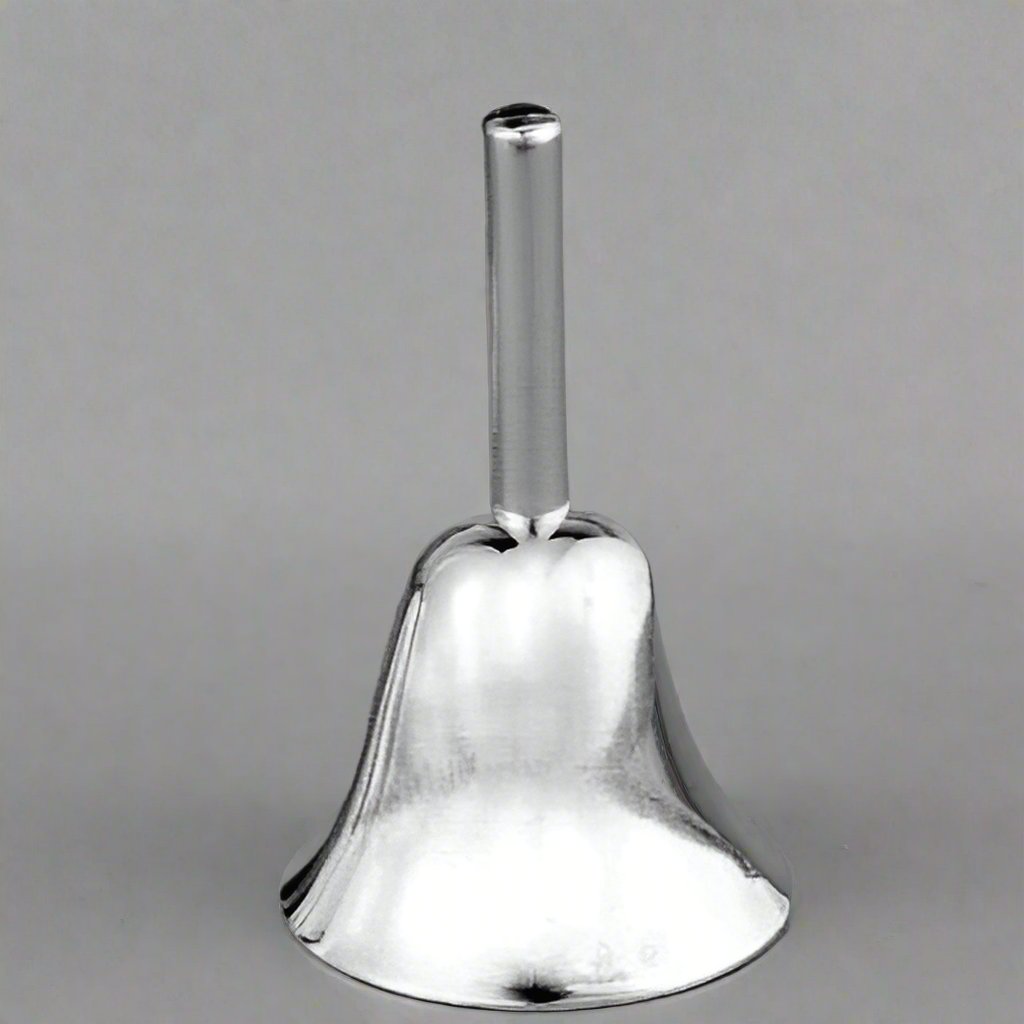 Two - Dozen (24) Mini Silver Bells - Wedding Favors - Bellbazaar.com - 4959 - 2DZ