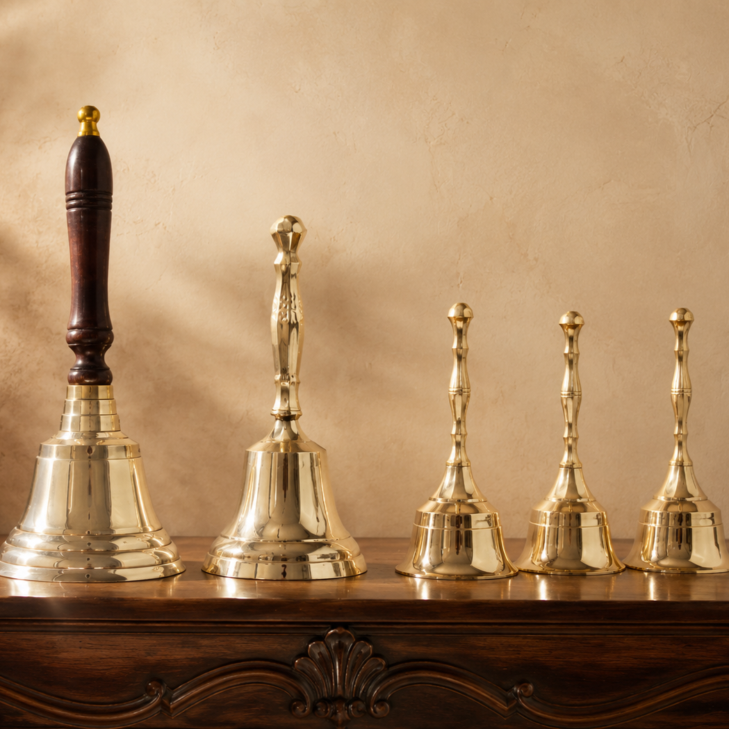 Brass-Hand-Bell - Bellbazaar.com