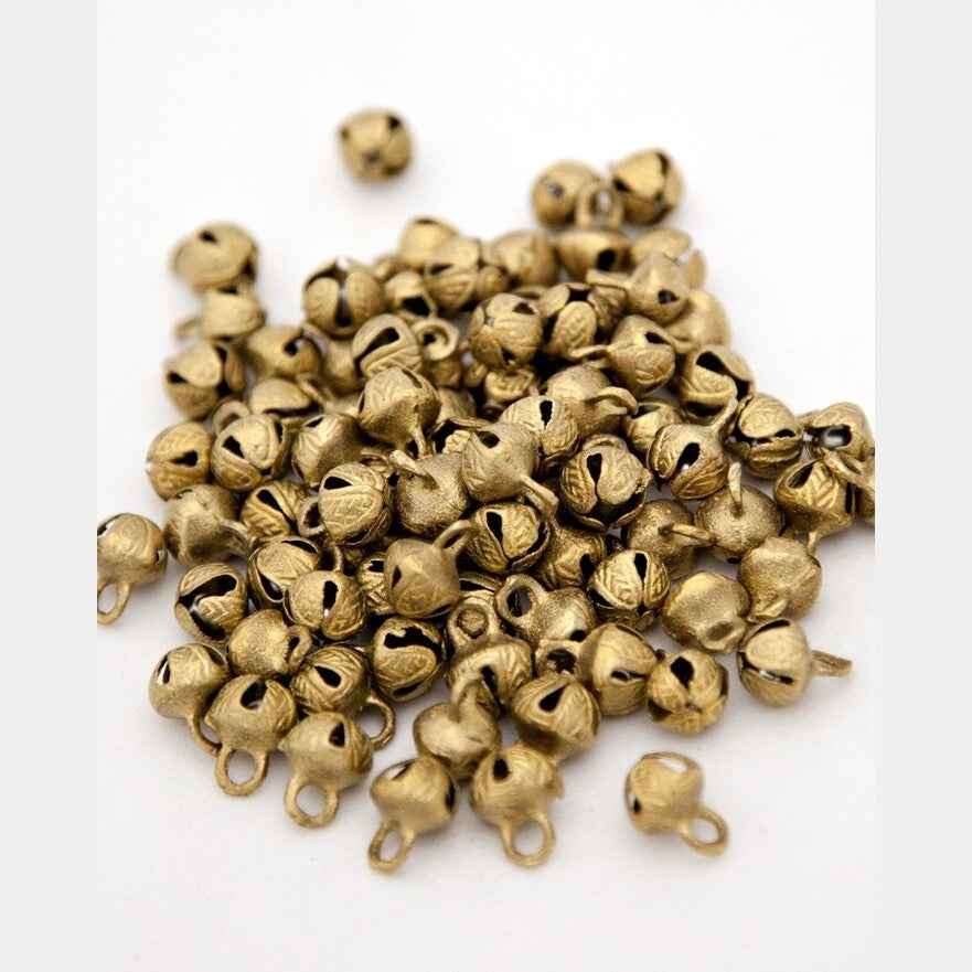 Cross-Cut Brass Bells (Ghungroos)