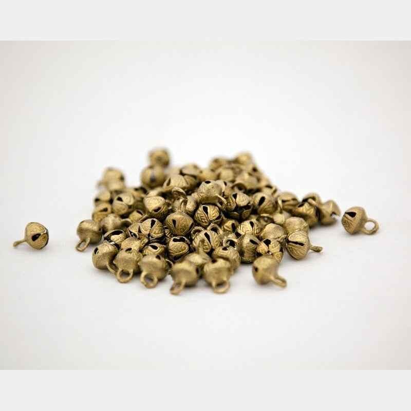Cross-Cut Brass Bells (Ghungroos)