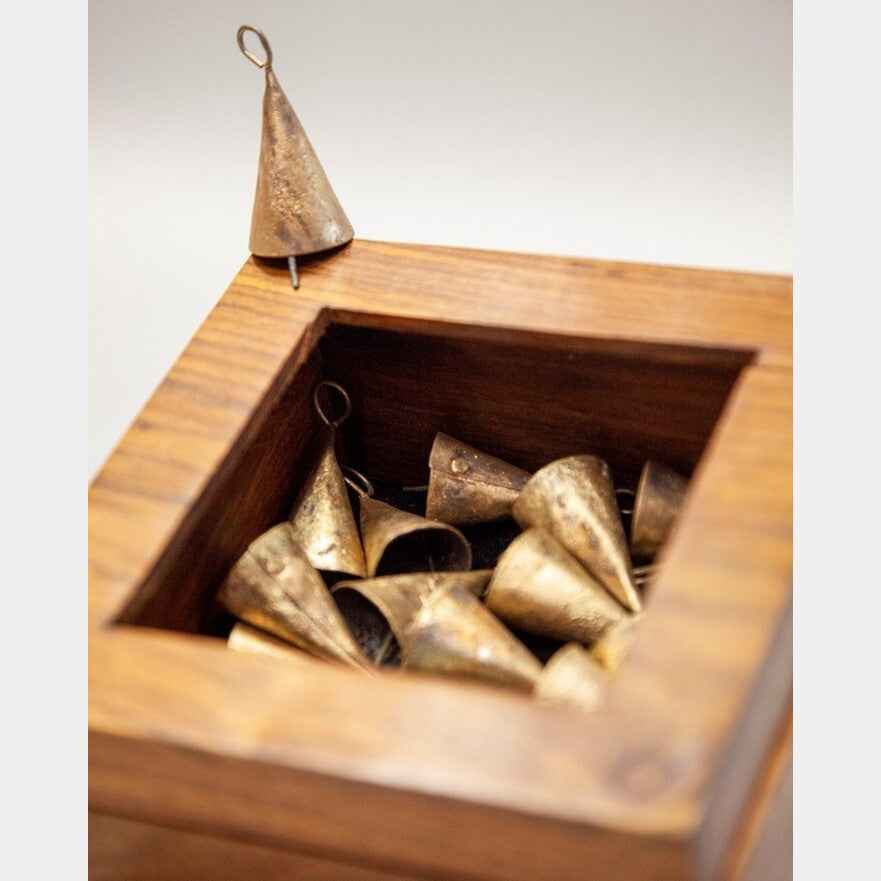 Cone-Shaped Tin Bells