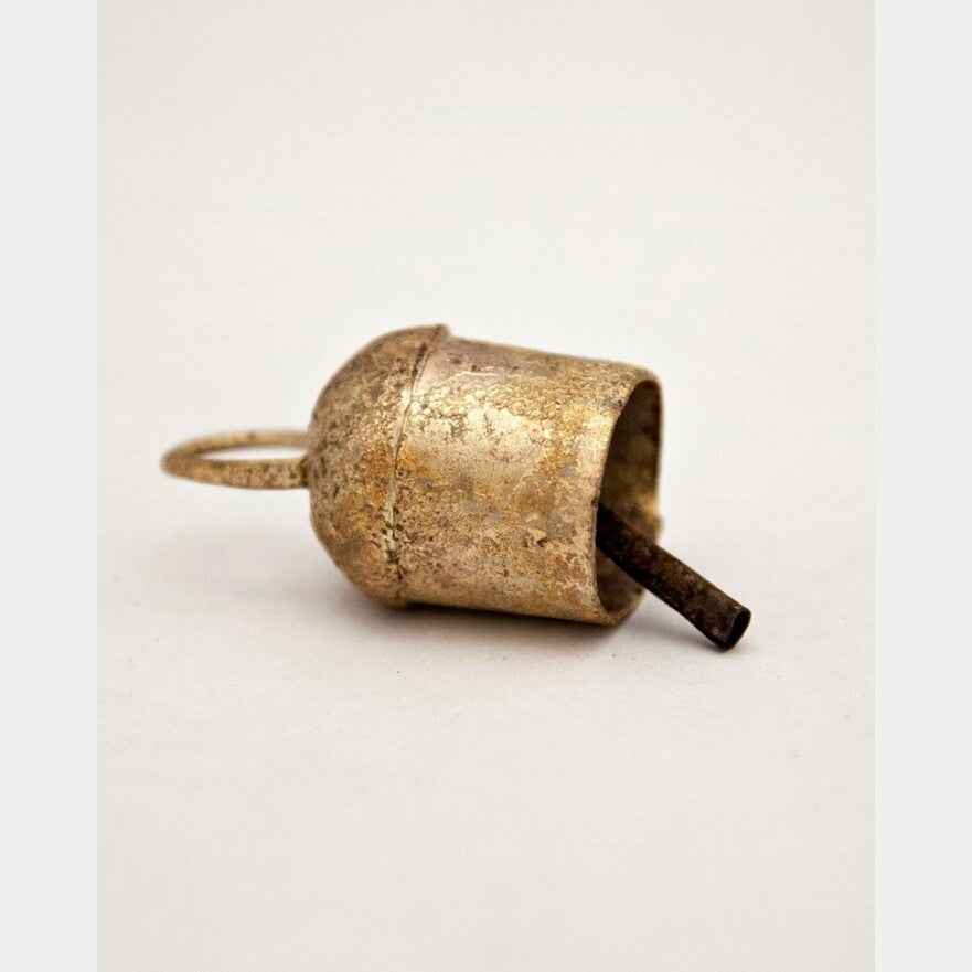 Dozen Rustic Tin Bells with Rounded Top