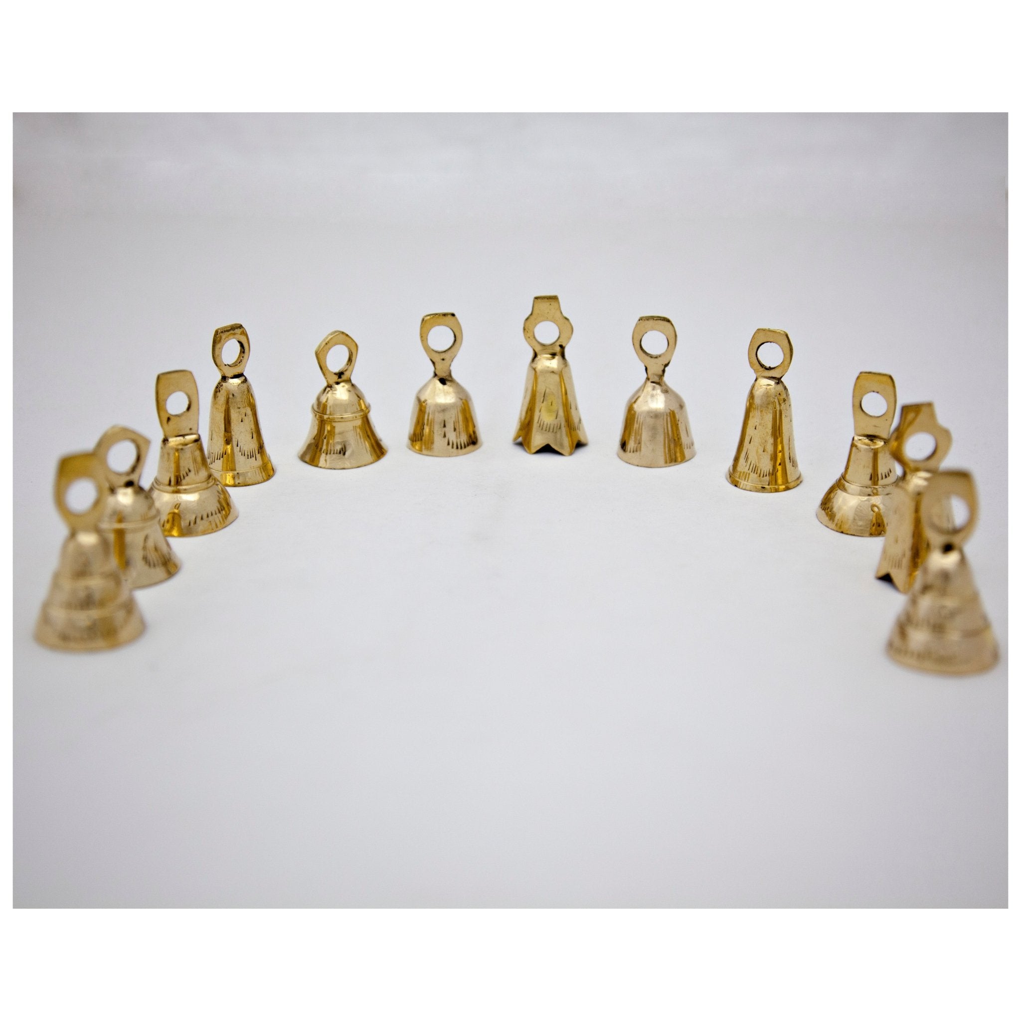 2" Assorted Brass Bells - Decorative Bells - Bellbazaar.com - BL032