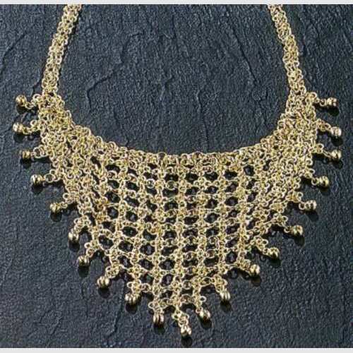 20 - Inch White Metal Mesh Necklace - Classic & Timeless Accessory - Apparel & Accessories > Jewelry > Necklaces