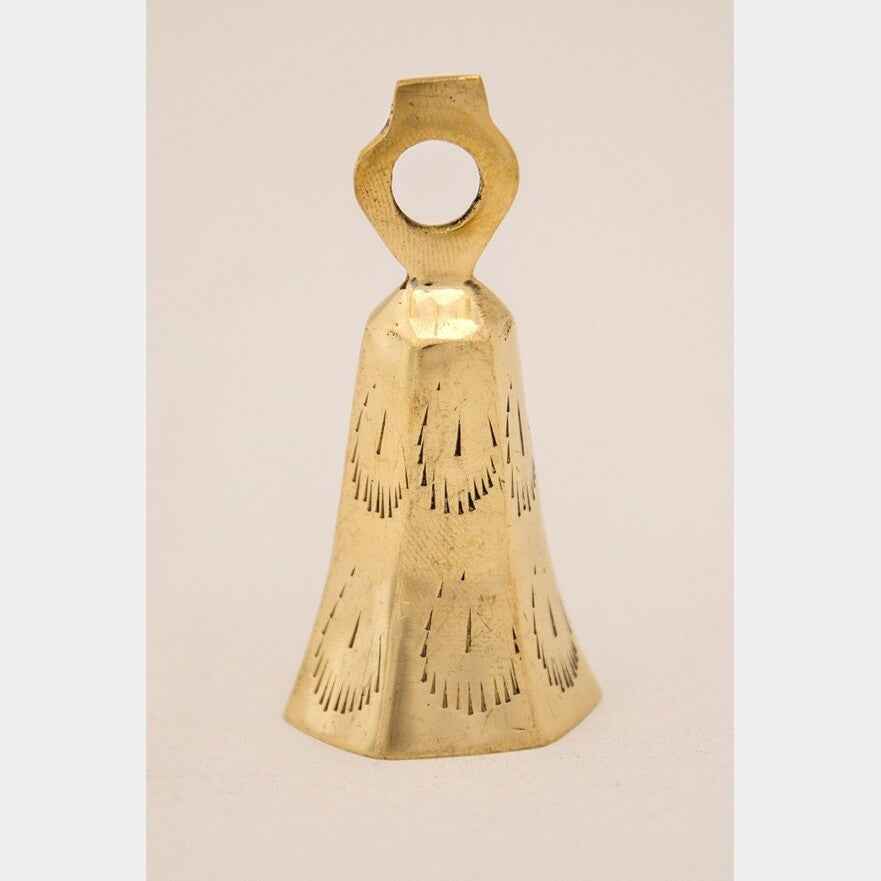 Brass Bells Set - 3 inch - Assorted Six Designs