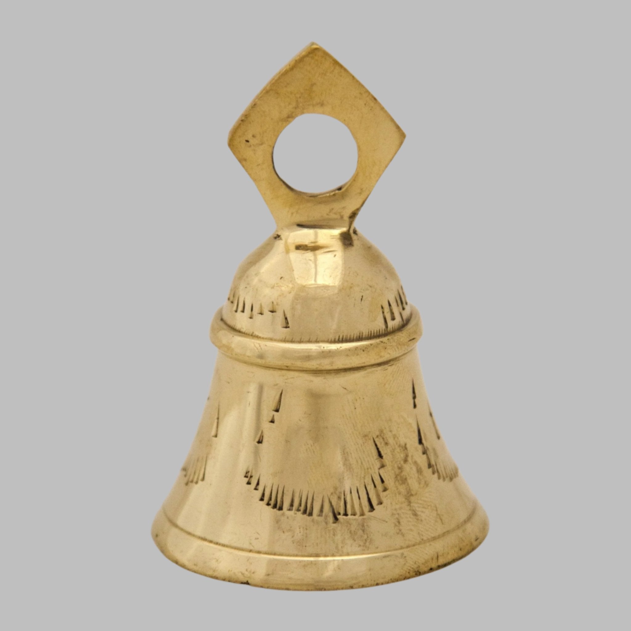 3" Assorted Brass Bells - Decorative Bells - Bellbazaar.com - BL035