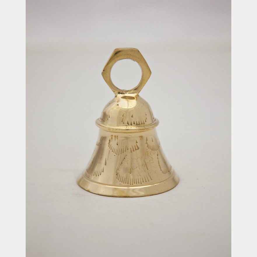 Brass Bells Set - 4 inch - Assorted Six Designs
