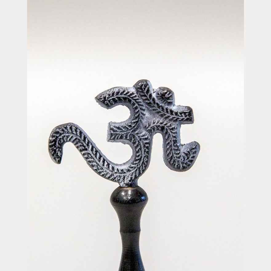 Brass Hand Bell with Om Design