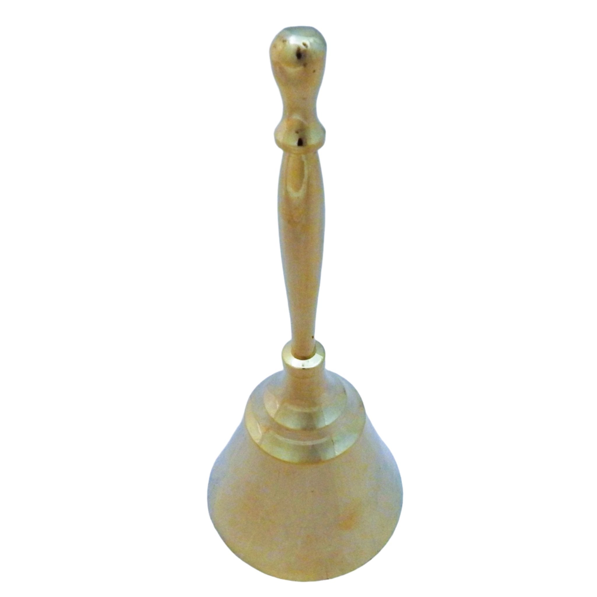 7 - Inch Brass Hand Bell - Decorative Bells - Bellbazaar.com - 17417