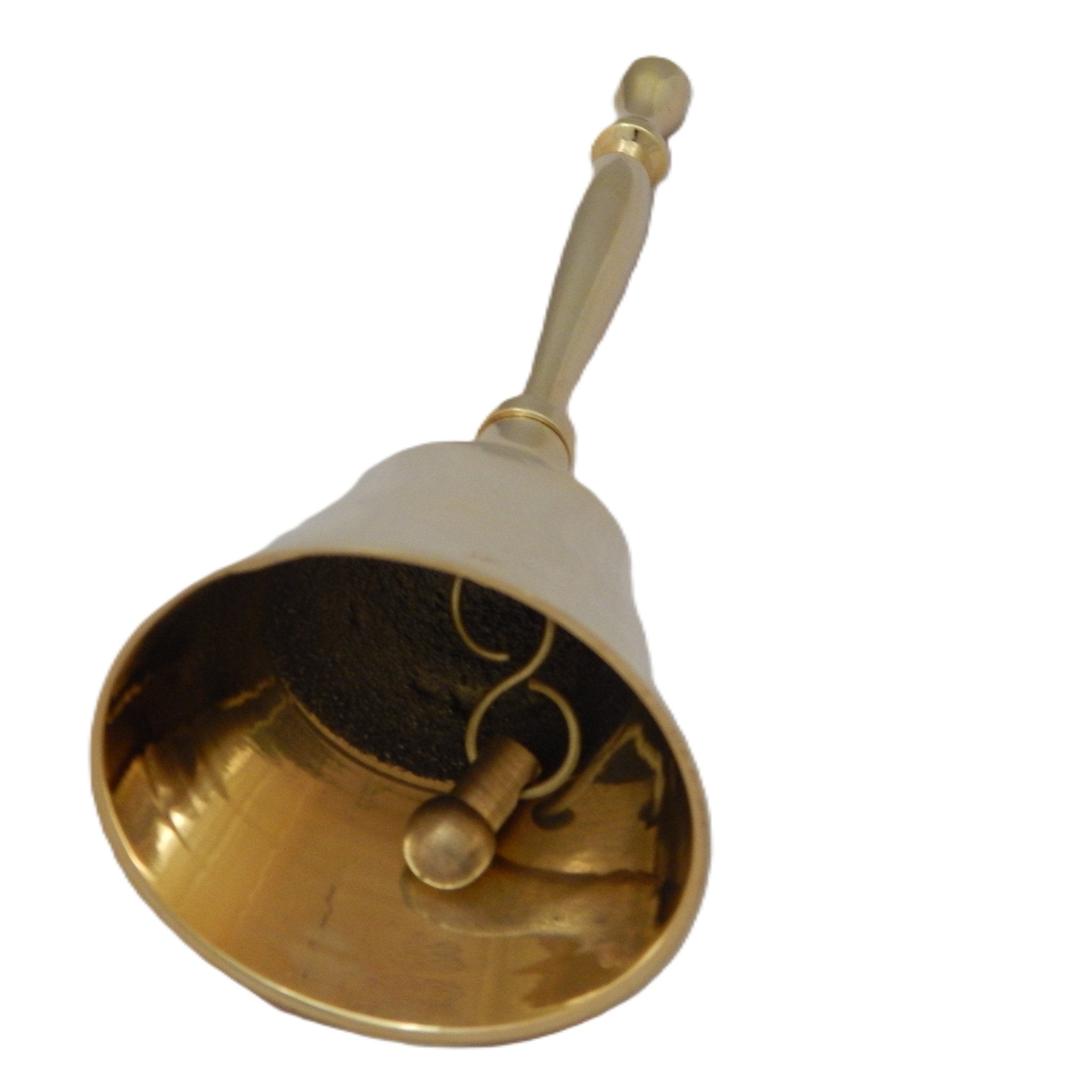 7 - Inch Brass Hand Bell - Decorative Bells - Bellbazaar.com - 17417