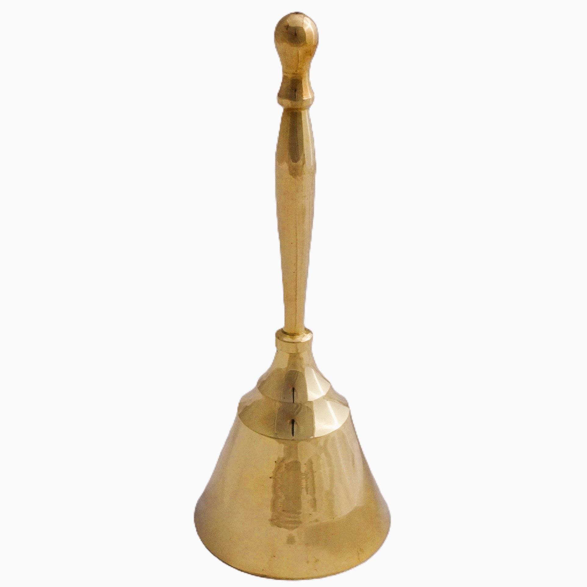 7 - Inch Brass Hand Bell - Decorative Bells - Bellbazaar.com - 17417